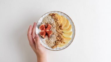  granola plaka ile el