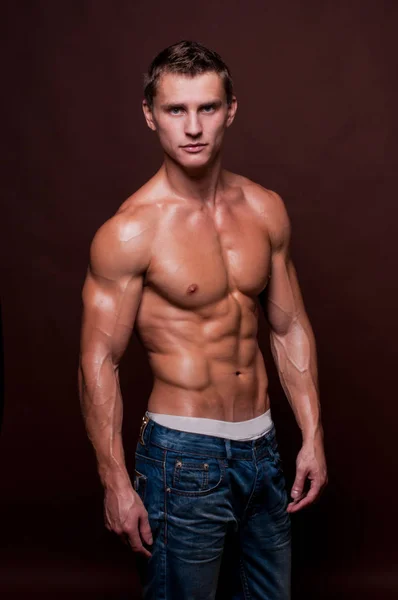 Fit male model — Stock Photo, Image