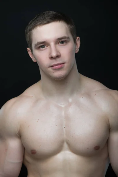 Portret van bodybuilder — Stockfoto
