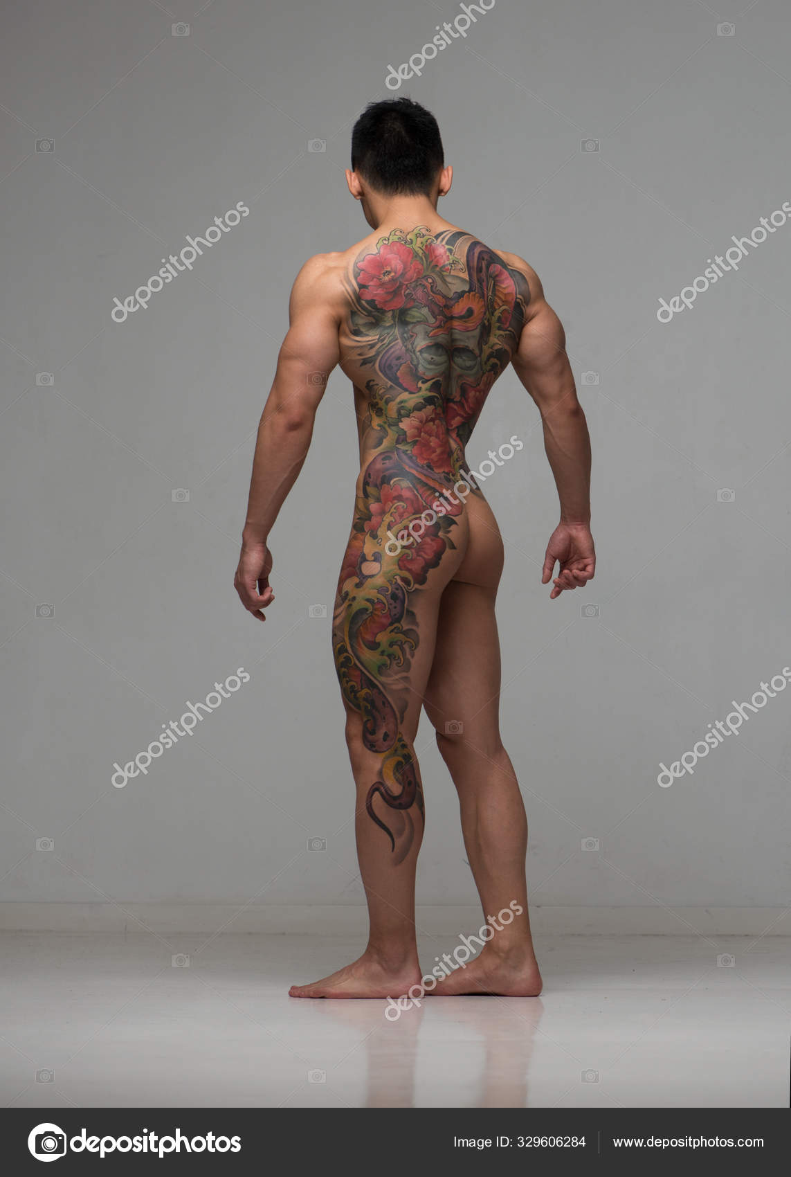 Naked Male Asian