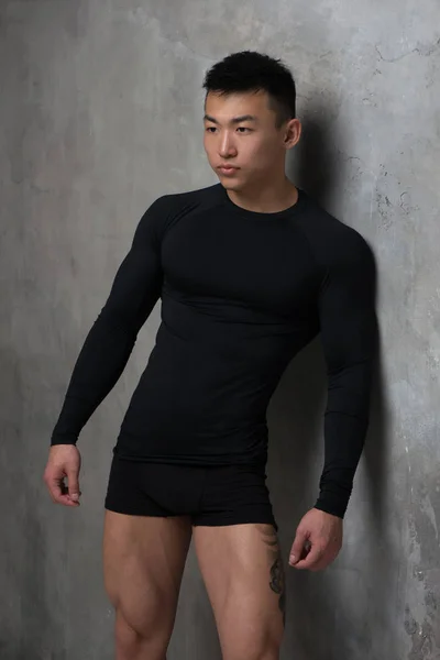 Sporty male model — Stock Photo, Image