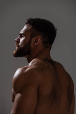 vücut geliştirmeci portresi