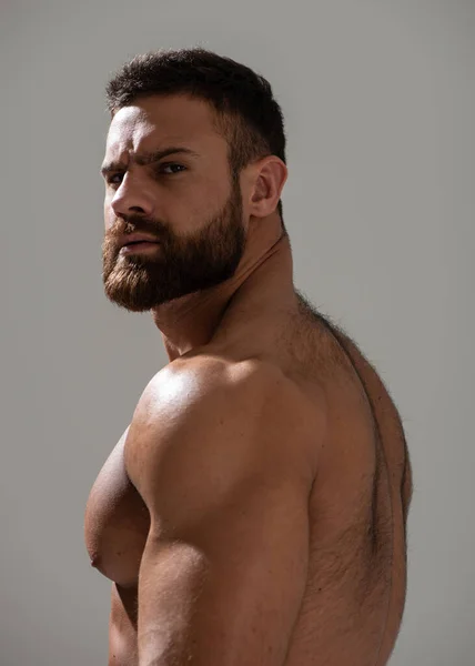 kaslı erkek modeli Studio