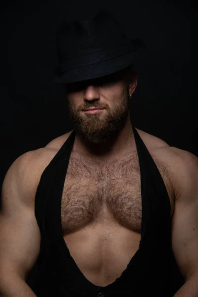 帽子をかぶった男性ダンサー — ストック写真
