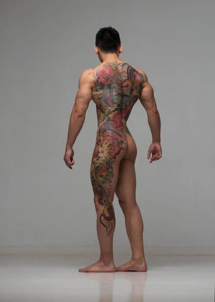 Nude Tattoo Model