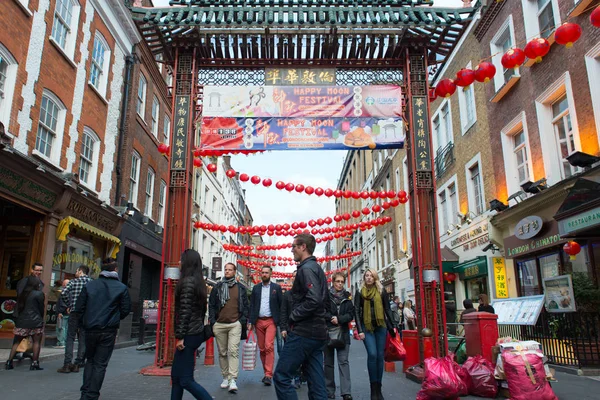 Chinatown in London England — Stock Photo, Image