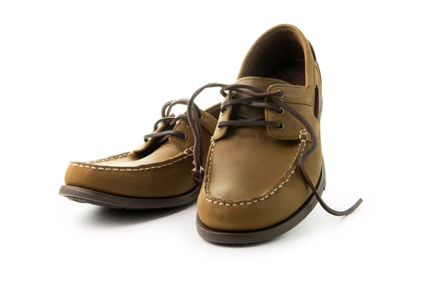 Homens sapatos de couro — Fotografia de Stock
