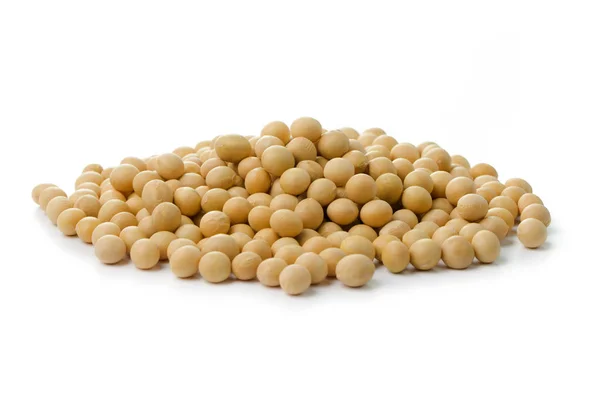 Heap of soya beans — Stock Photo, Image