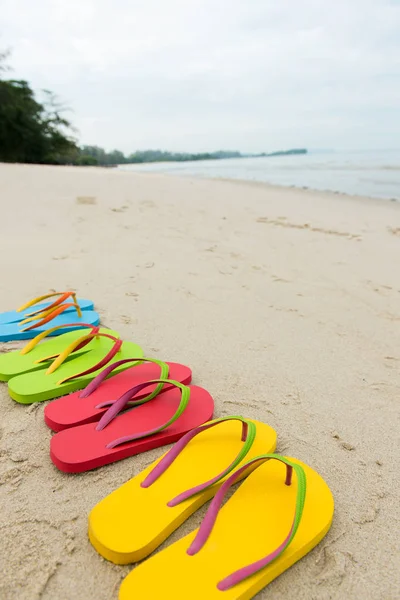 Vacances d'été à la plage — Photo