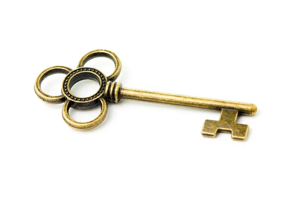 Antique metal key — Stock Photo, Image