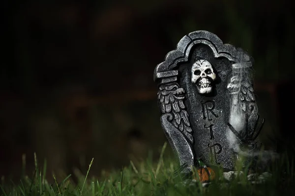 Halloween Rip tombstone — Stockfoto