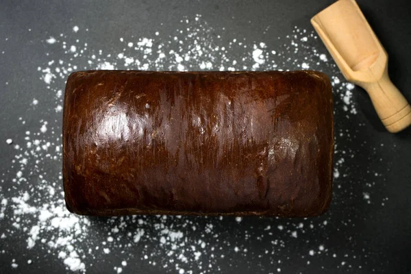Zelfgemaakte chocolade brood — Stockfoto