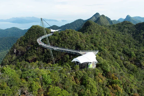 De langkawi hemel brug in langkawi island, Maleisië — Stockfoto