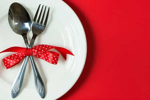 Valentine dag diner — Stockfoto