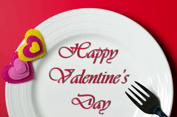 Valentine dag diner — Stockfoto