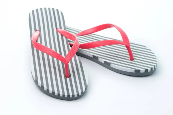 Flip flops elszigetelt fehér háttér — Stock Fotó