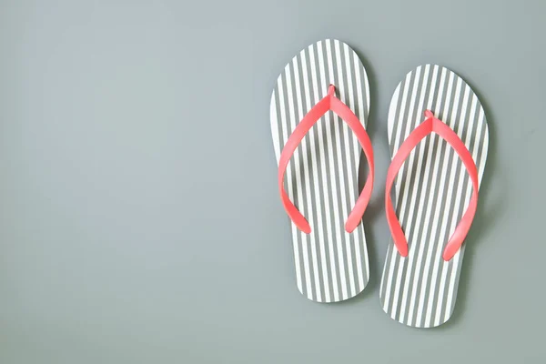 Flip flops isolated on white background — Stock Photo, Image