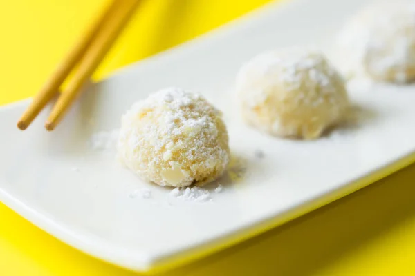 Bolinho de neve caseiro — Fotografia de Stock