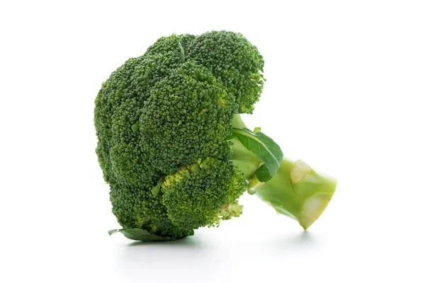 Broccoli izolat pe fundal alb — Fotografie, imagine de stoc