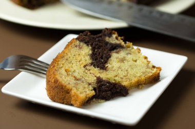 Muz çikolatalı kek