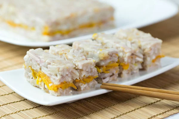 Homemade yam pumpkin cake — Stock Photo, Image