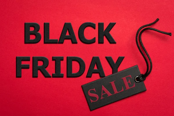 Black Friday Venda Tag — Fotografia de Stock