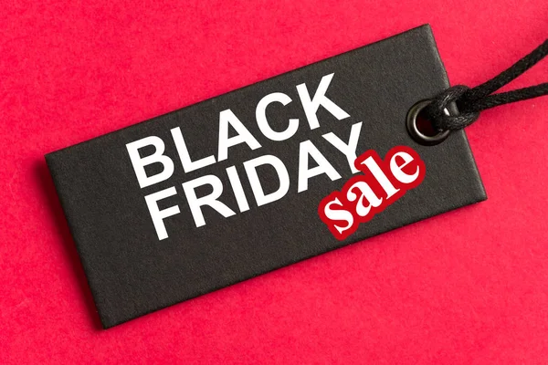 Black Friday Venda Tag — Fotografia de Stock