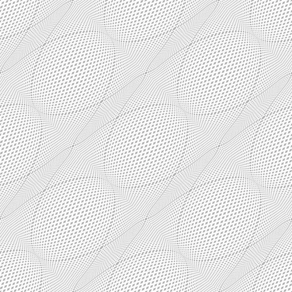 網目のシームレスなパターン。3 d の錯覚. — ストックベクタ