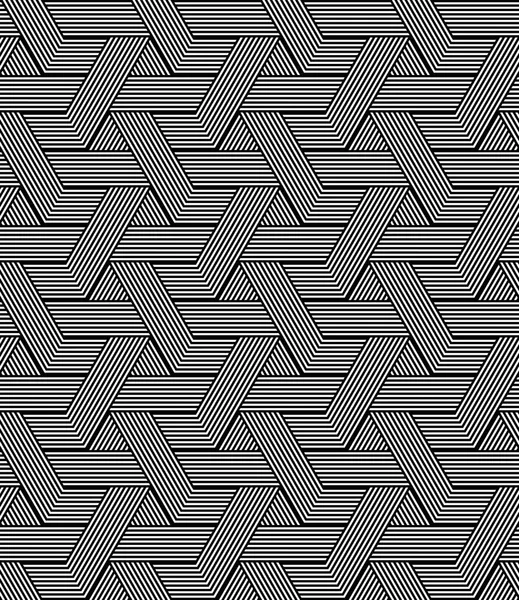 Modèle de lignes en zigzag sans couture . — Image vectorielle