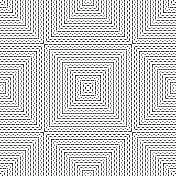 Seamless checked pattern. Zigzag lines texture. — Stock Vector