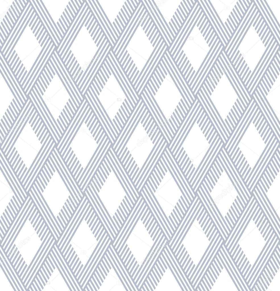 Seamless geometric diamonds pattern. 