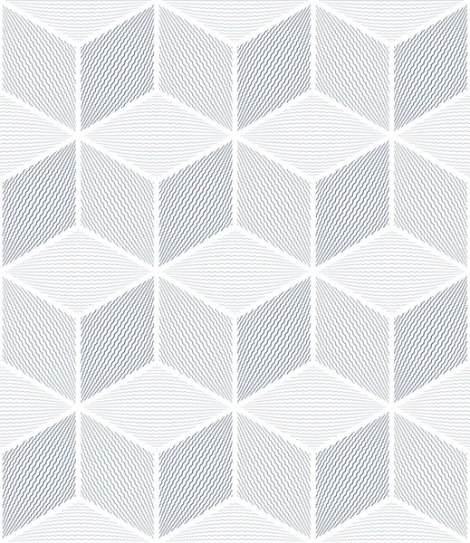 Nahtlose geometrische Op-Art-Muster. — Stockvektor