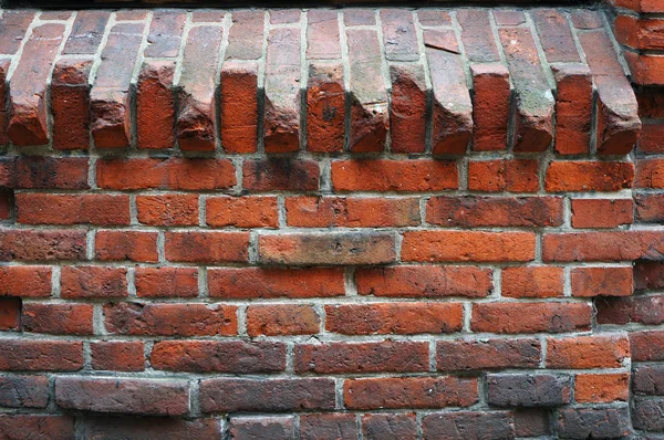 Mittelalterliche Mauerstruktur. — Stockfoto