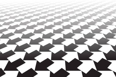 Siyah ve beyaz okları. Arka plan.