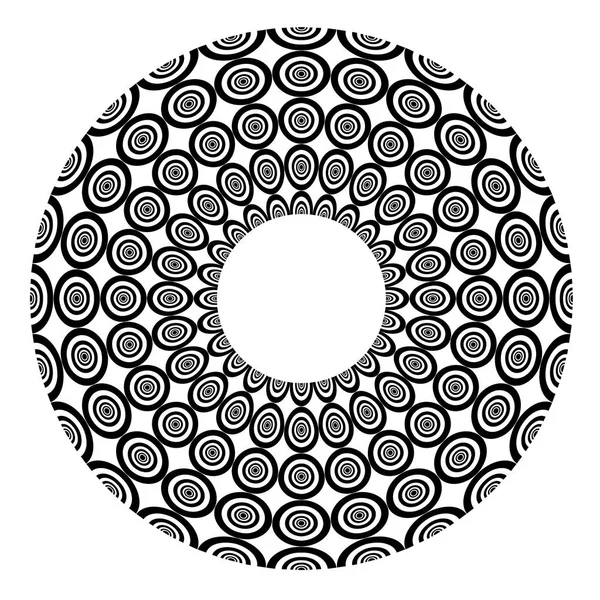 Elemento di design astratto cerchio . — Vettoriale Stock