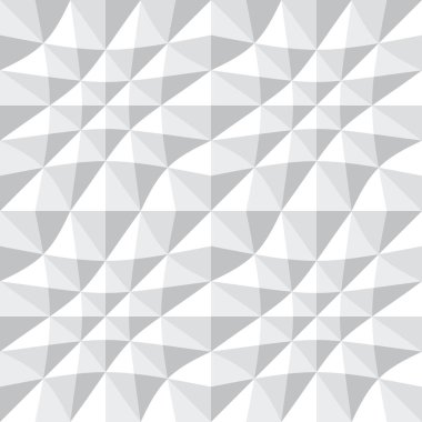 Dikişsiz 3d geometrik desen.