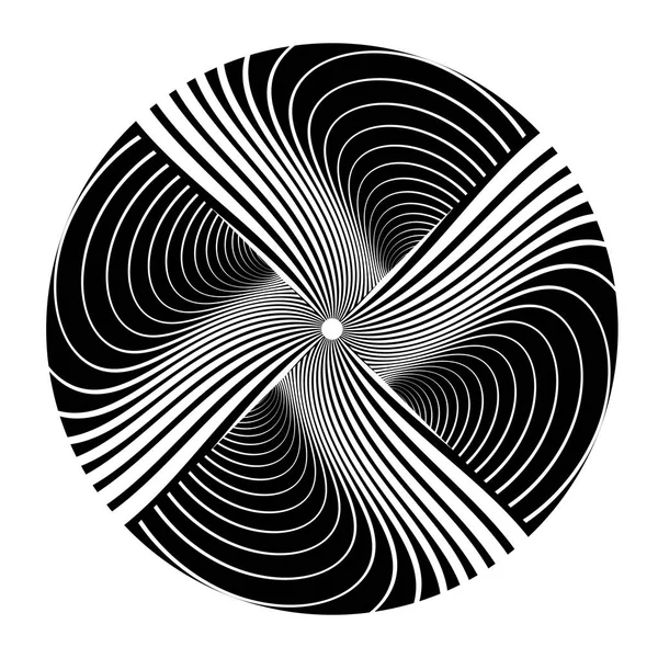 Elemento de diseño de círculo abstracto . — Vector de stock