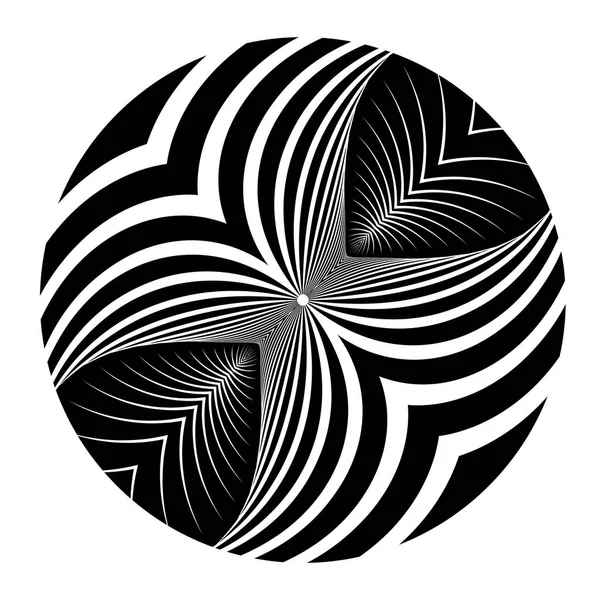 Elemento de diseño de círculo abstracto . — Archivo Imágenes Vectoriales
