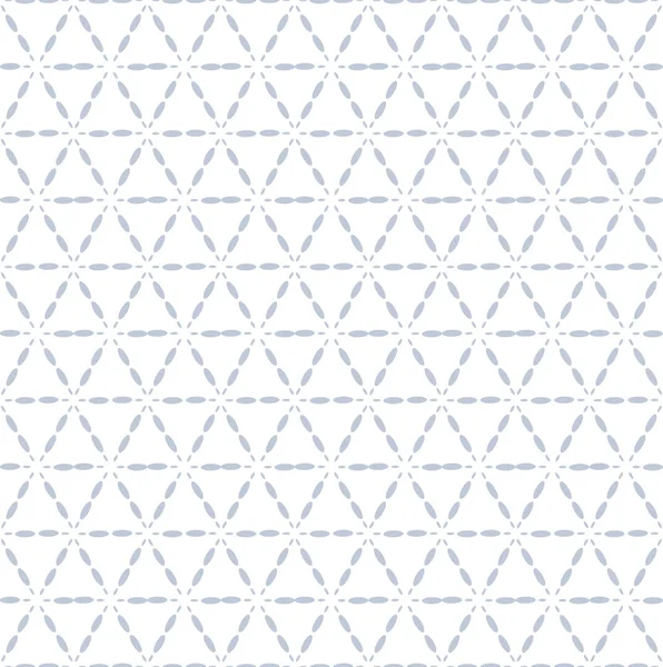 三角形と六角形のシームレスなパターン. — ストックベクタ