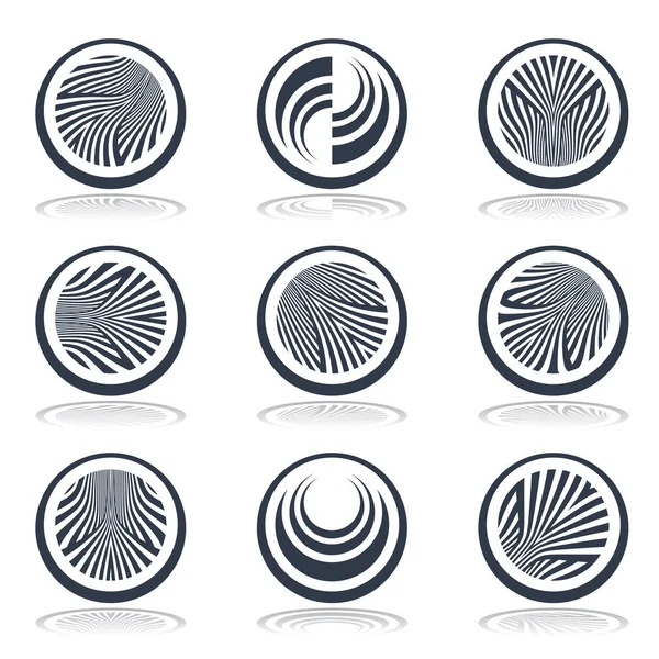 Elementos de diseño Circle . — Vector de stock