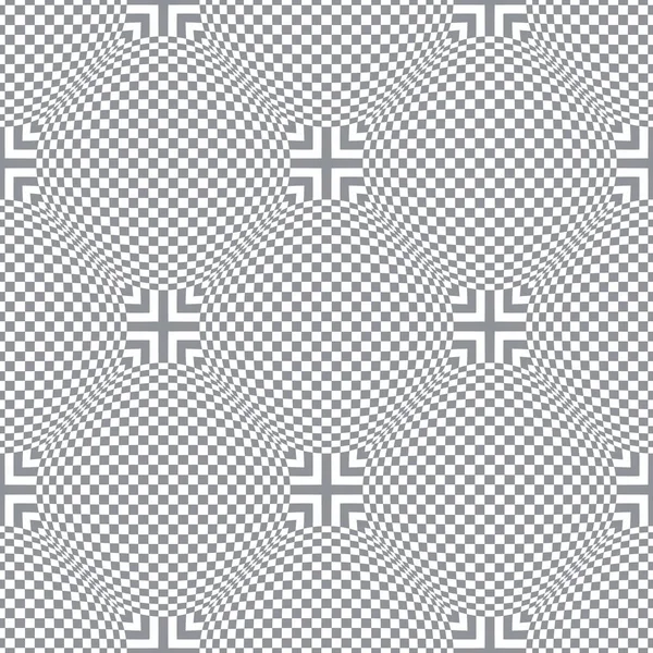 Sömlös diagonal incheckat mönster. — Stock vektor
