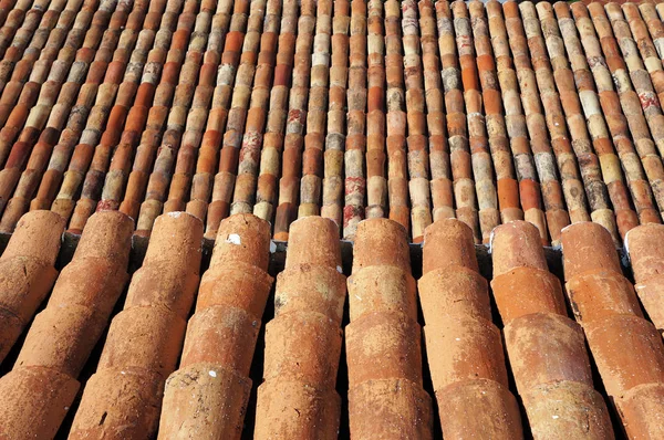 Tiled roof. Architectural background. — Stock Photo, Image