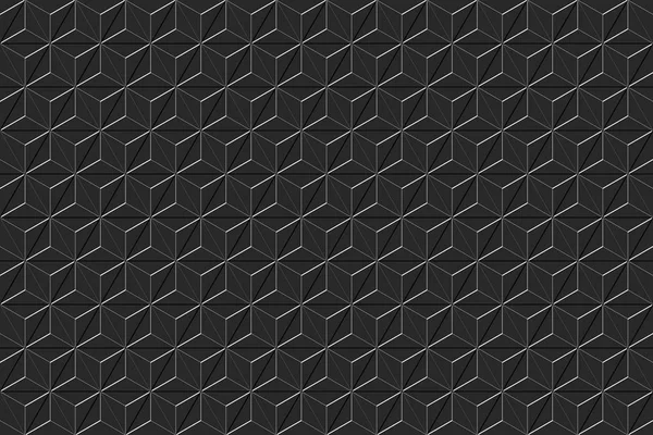 3d geometric pattern. — Stock Photo, Image