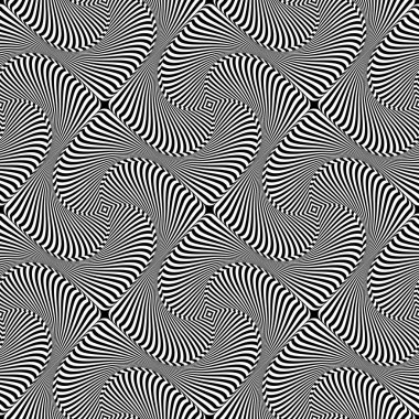 Sorunsuz op sanat desen. Satırları doku. 