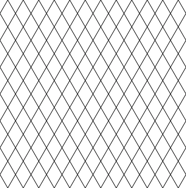 Naadloze diamanten patroon. Latticed geometrische textuur. — Stockvector