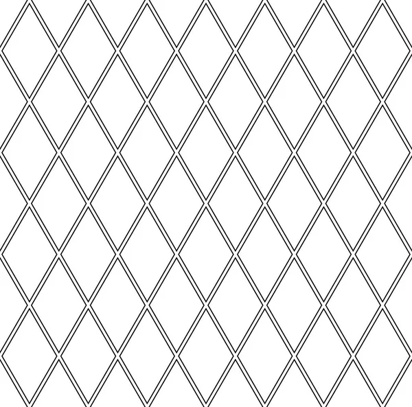 Bezproblémové diamanty vzory. Geometrické mřížkovanými textura. — Stockový vektor