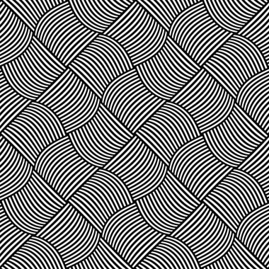 Seamless kontrol modeli. Şeritli satırlar doku. 