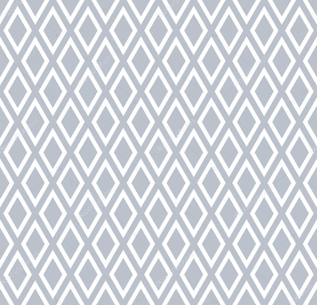 Seamless geometric diamonds pattern.