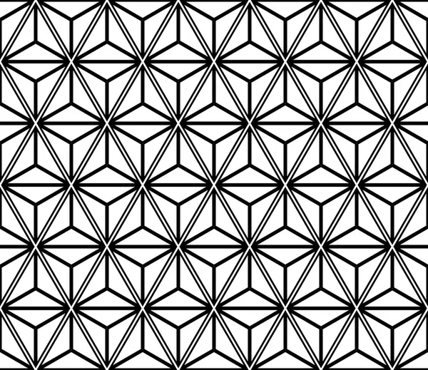 Бесшовные треугольники и алмазы. Геометрическая текстура . — стоковый вектор