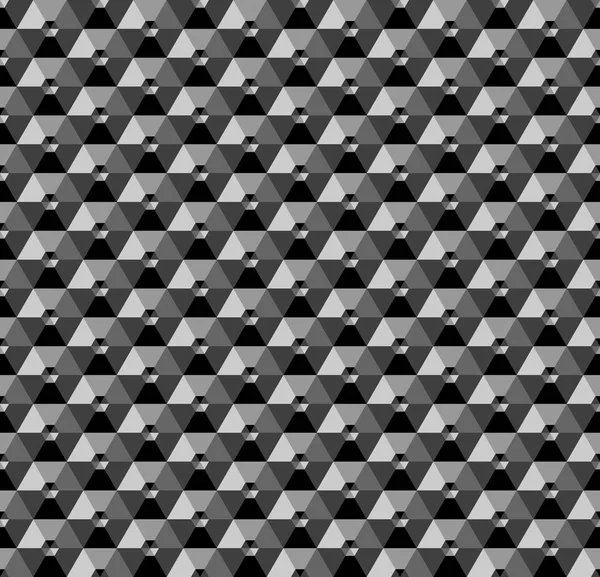 Patrón hexagones 3d. Fondo geométrico oscuro y textura . — Archivo Imágenes Vectoriales